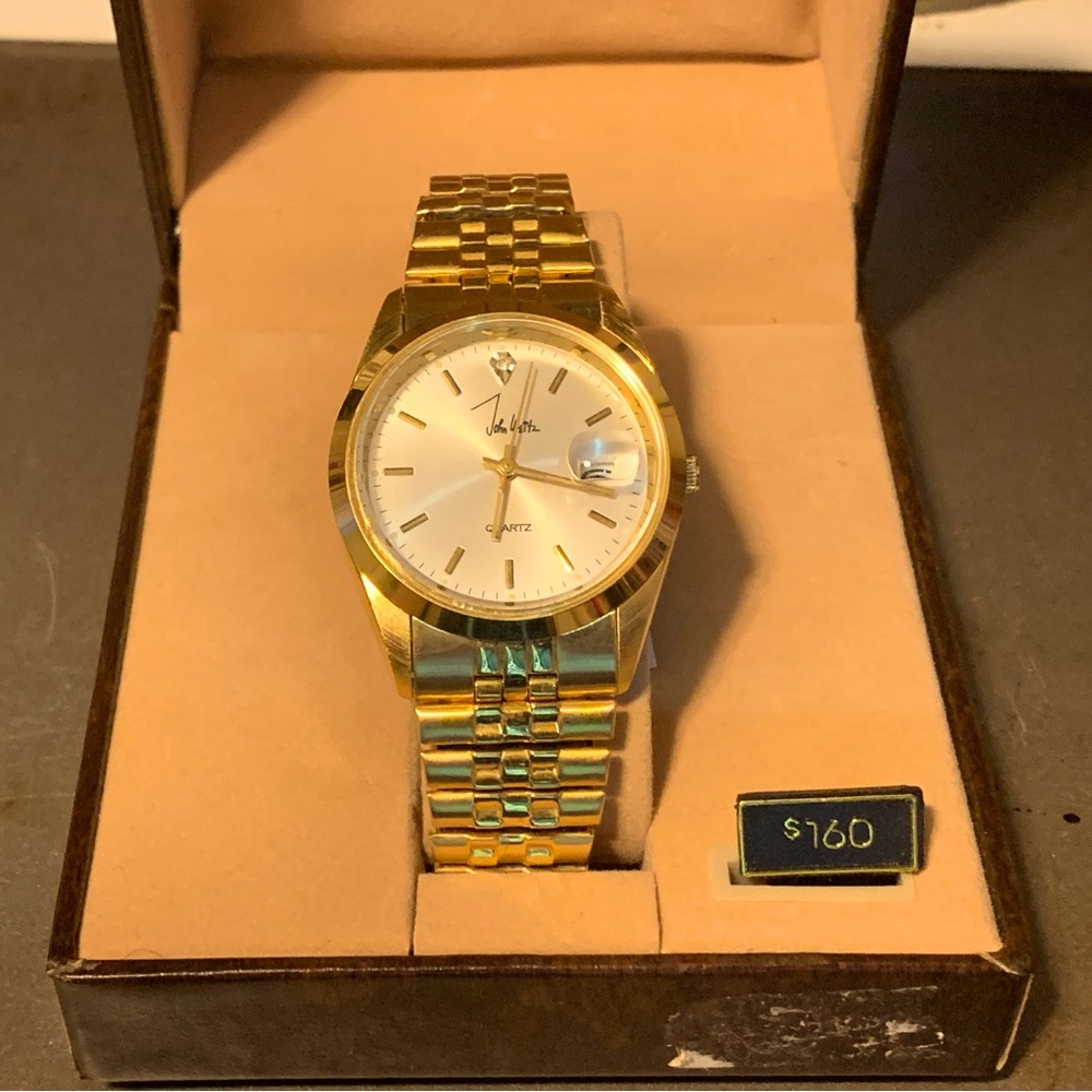 John Weitz Quartz Men’s Watch 33.3mm 20.5mm Lug Runs (Bo)